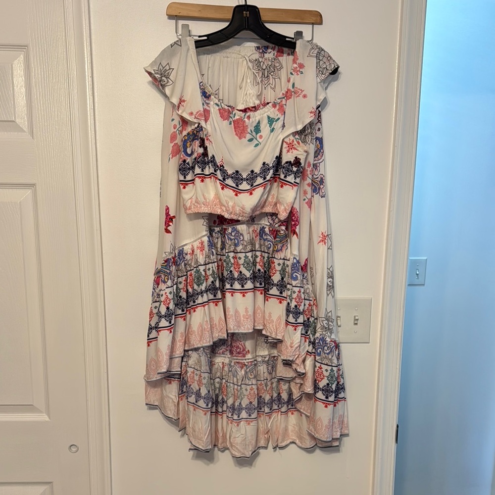 Spell Style Ruffle Boho Skirt Set - Picture 3 of 15
